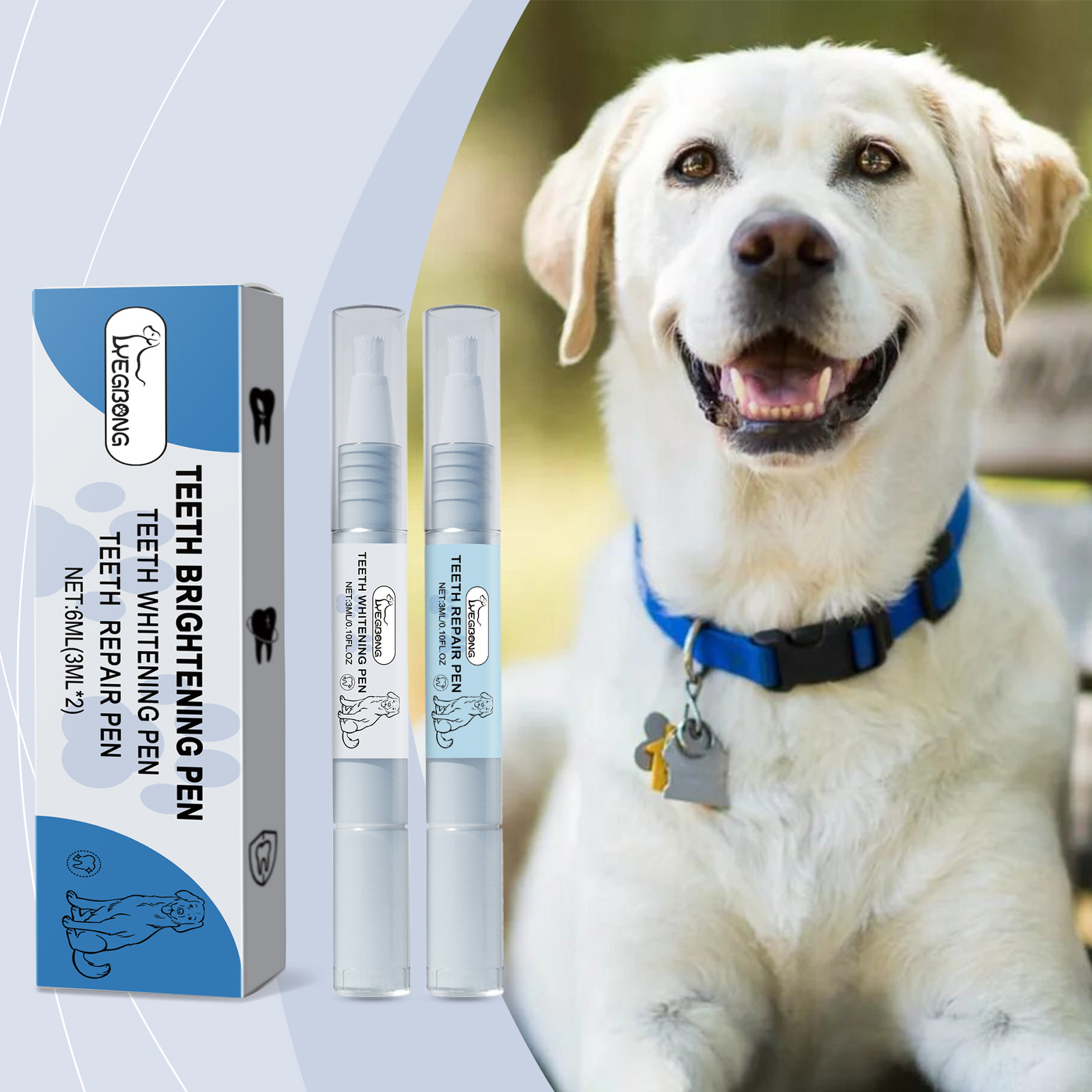 Teeth Whitening Pens - Set Pena Pemutih Gigi untuk Hewan
