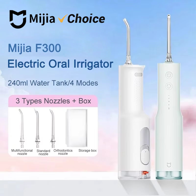 Teeth Whitening Mouthwash - Irigator Oral Elektrik Mijia F300 Dental
