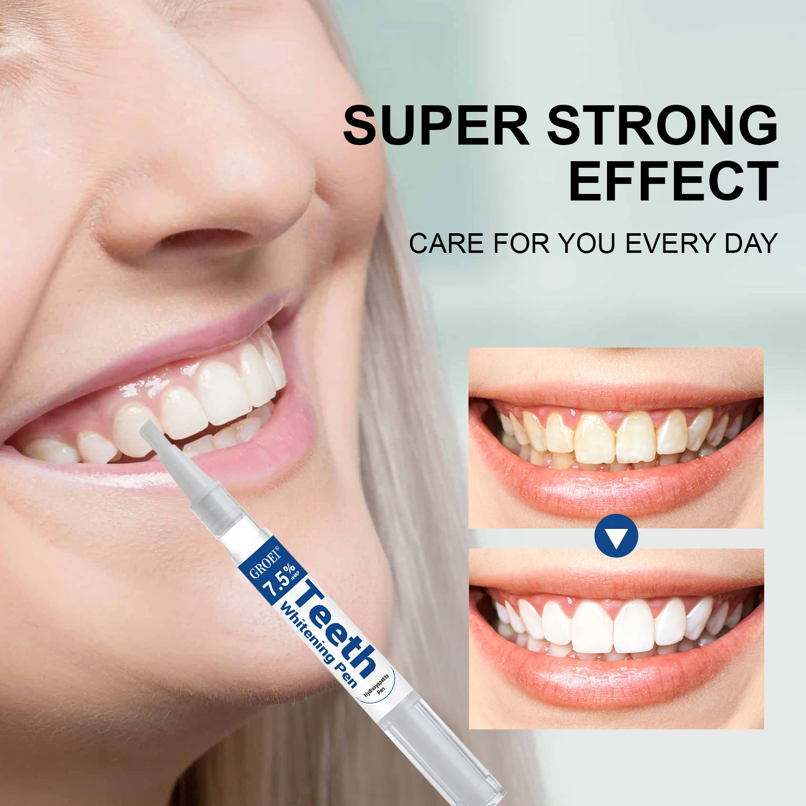 Pena Pemutih Gigi Hidroksiapat - Teeth Whitening Pens ulasan dan harga