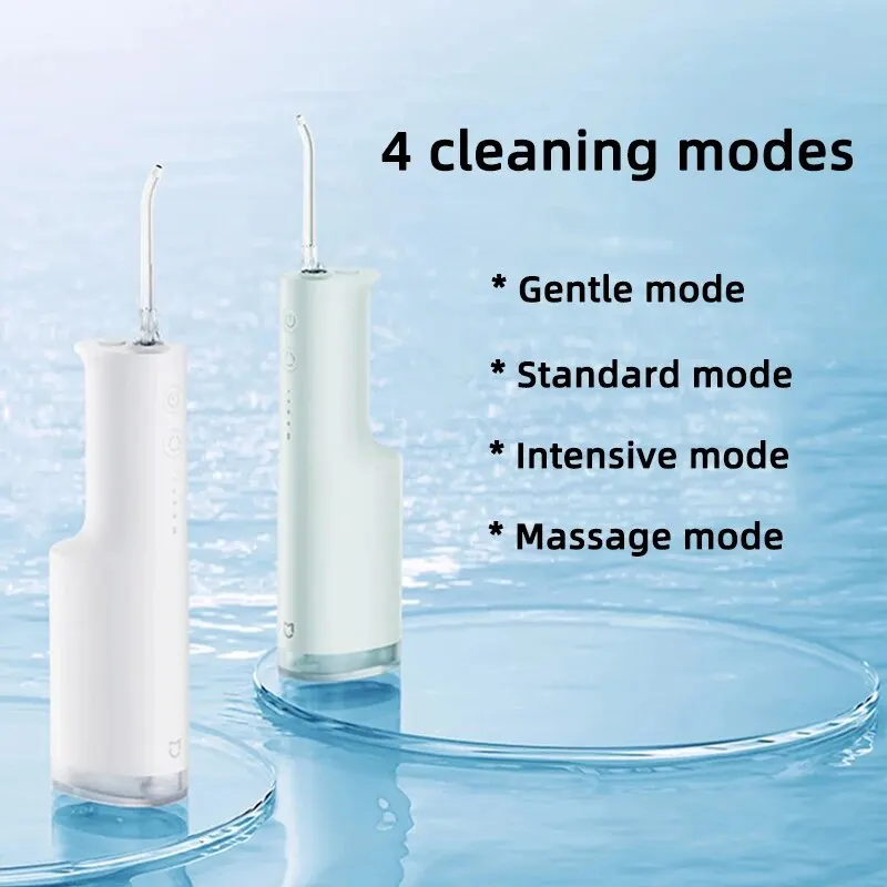 Irigator Oral Elektrik Mijia F - Teeth Whitening Mouthwash ulasan dan harga
