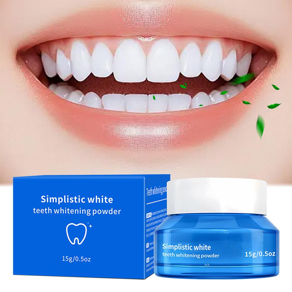 15g Bubuk Pemutih Gigi Premium - Teeth Whitening Near Me ulasan dan harga