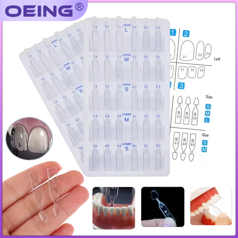 1 Set Kit Cetakan Veneer Gigi, - Teeth Whitening Moulds ulasan dan harga
