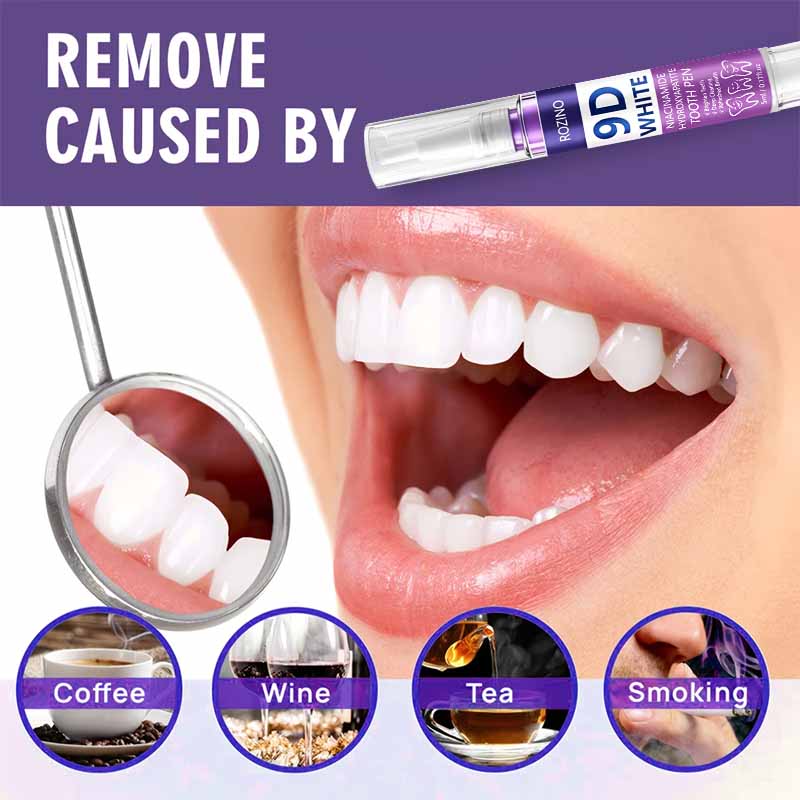 ROZINO 9D Pena Pemutih Gigi Ni - Teeth Whitening Pens ulasan dan harga
