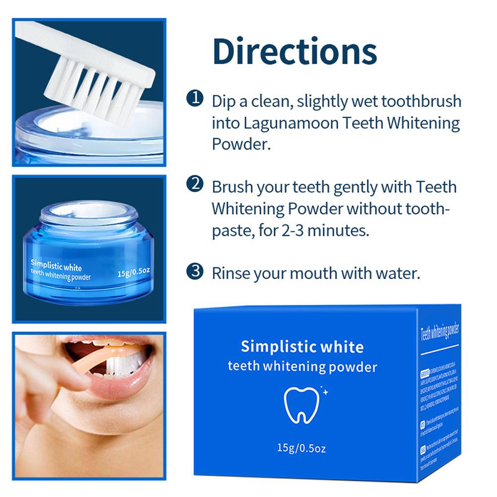 Bubuk Pemutih Gigi Sederhana M - Teeth Whitening Near Me ulasan dan harga