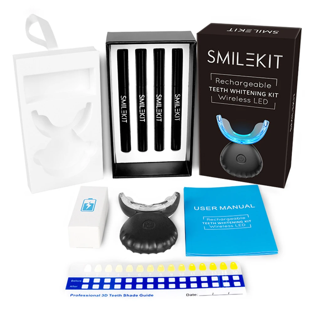 Kit pemutih gigi Mini 16 LED c - Teeth Whitening Pens ulasan dan harga