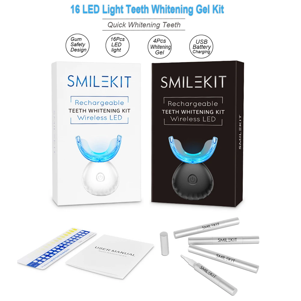 Kit pemutih gigi Mini 16 LED c - Teeth Whitening Pens ulasan dan harga