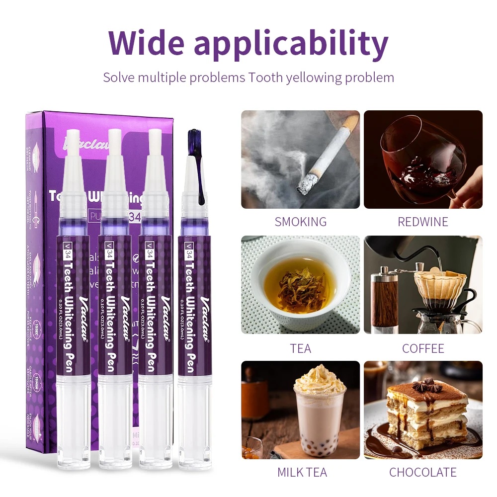 Pena Gel Pemutih Gigi Vaclav V - Teeth Whitening Pens ulasan dan harga